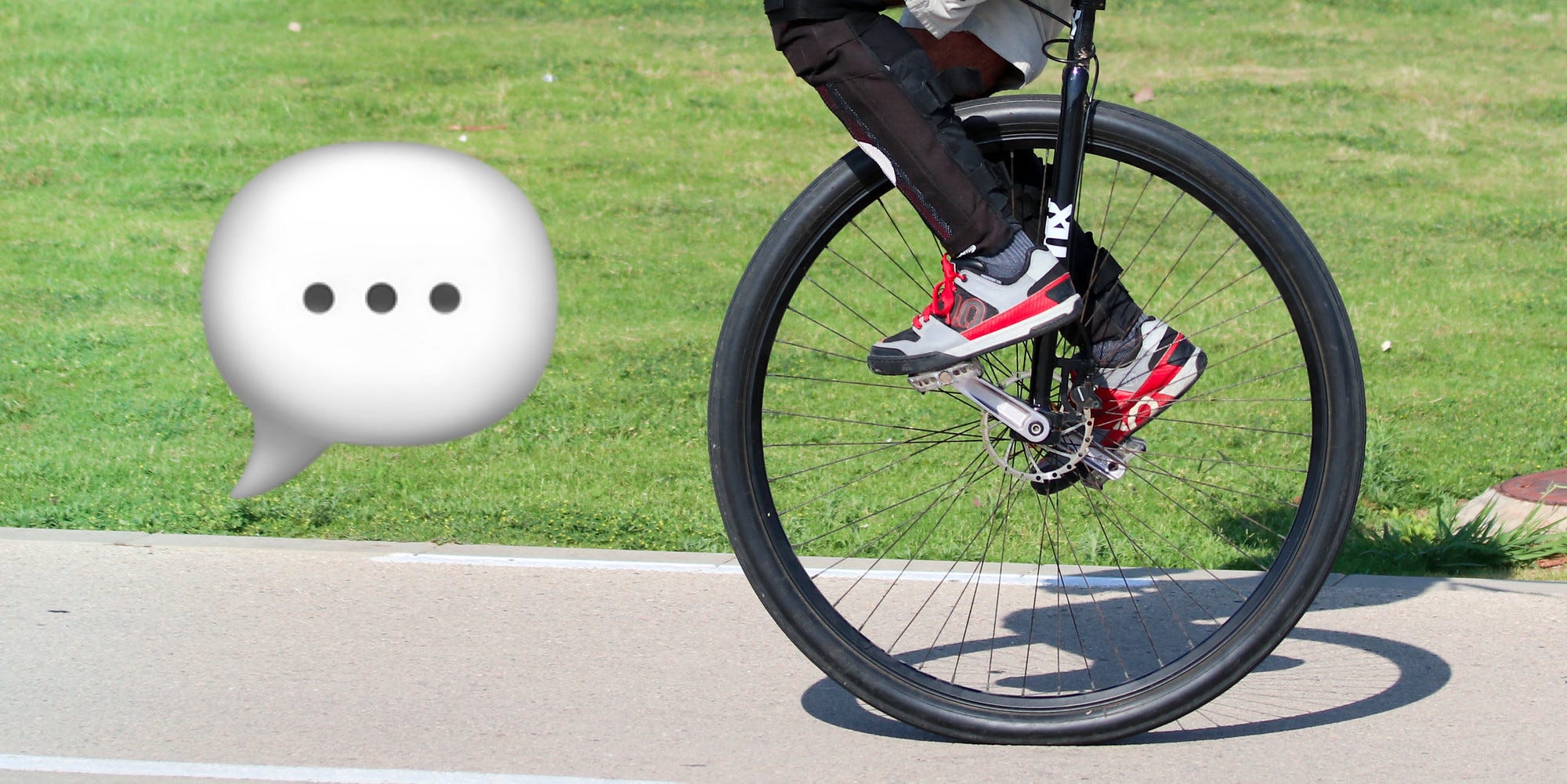 What to yell at a unicyclist Get Wit Quick