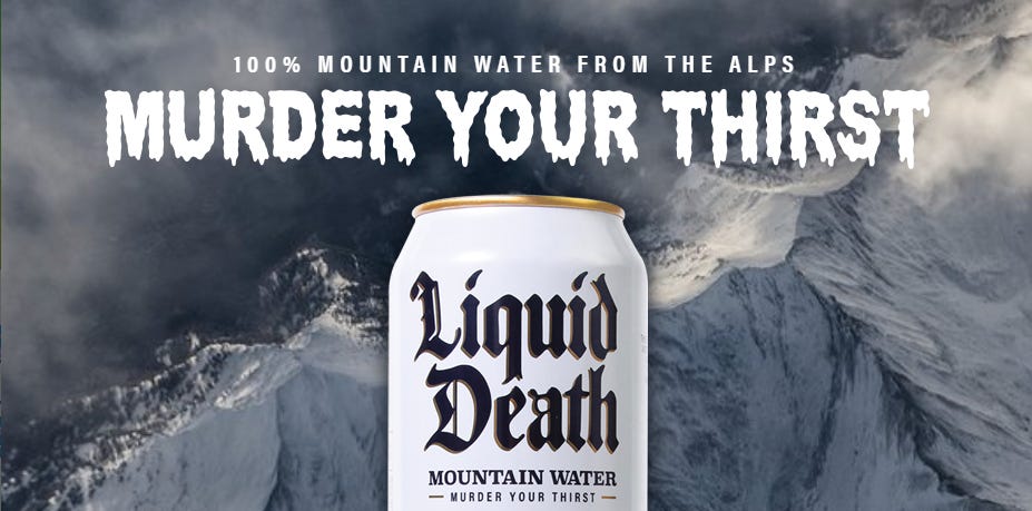 liquid death creator