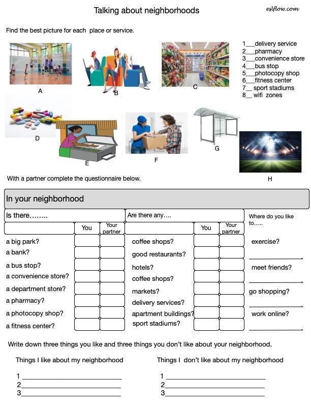 talking-about-neighborhoods-lesson-eslflow-s-newsletter