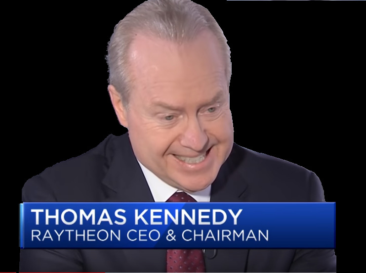 Thomas A. Kennedy, age 64—CEO & Chairman, Raytheon - Early Obits for