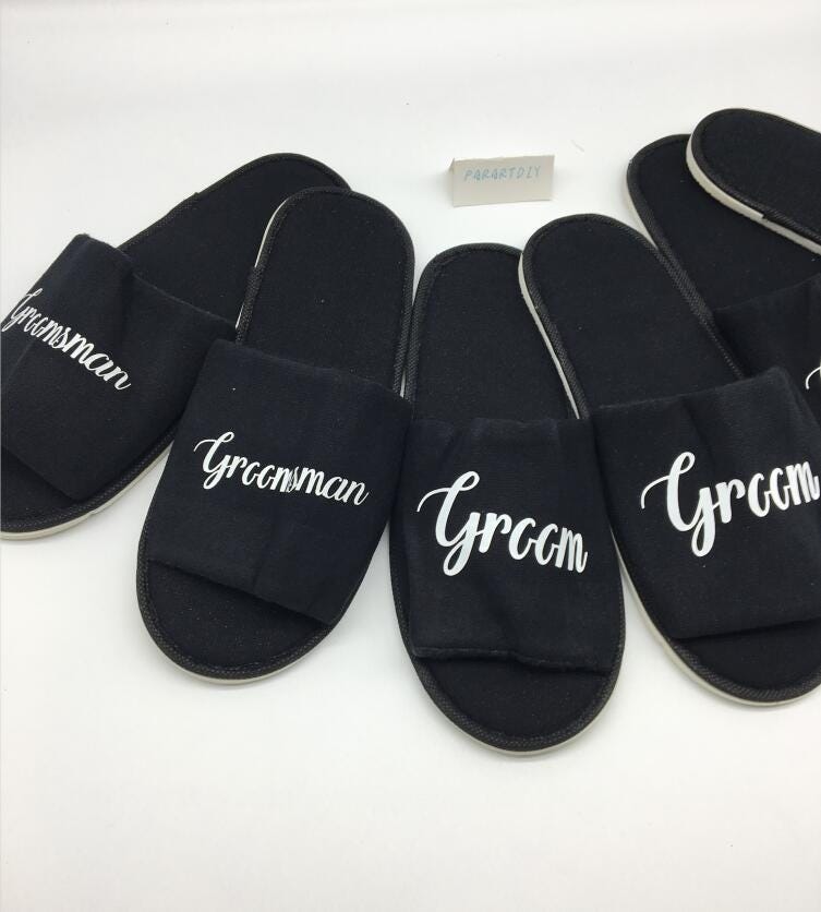 personalised hen party slippers
