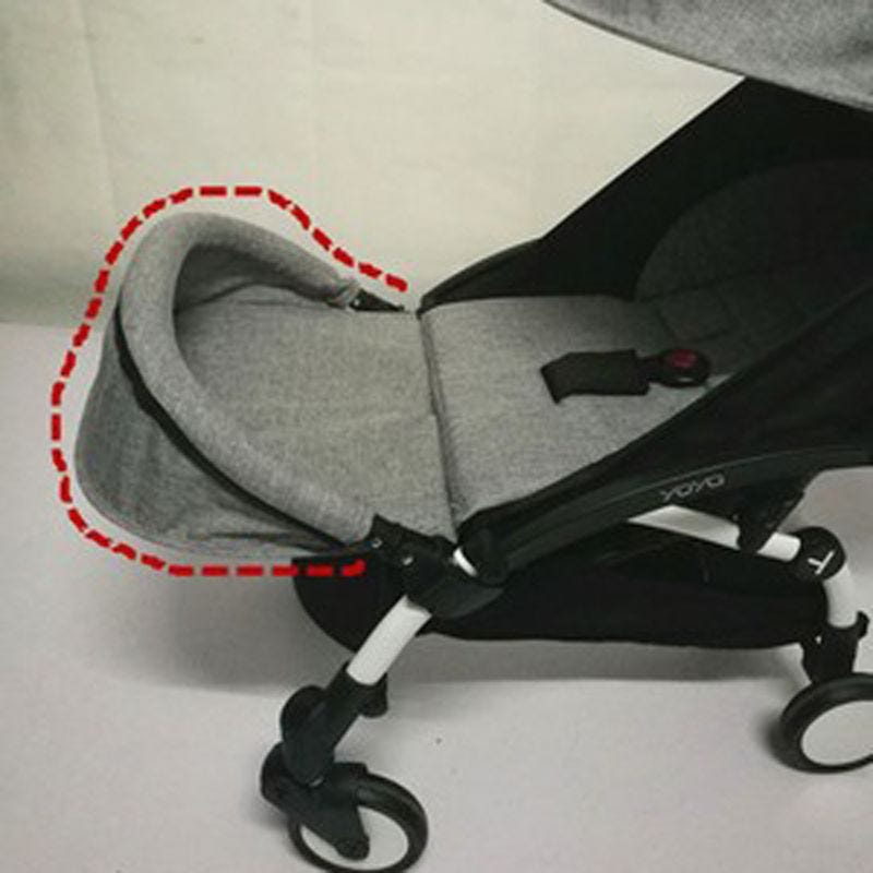 stroller foot extension