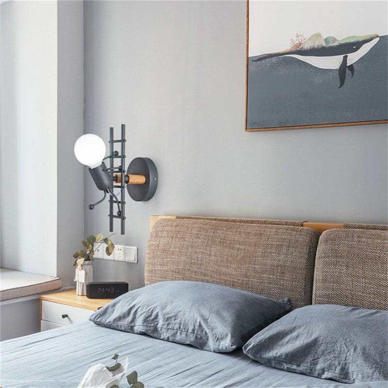 hotel style bedroom wall lights