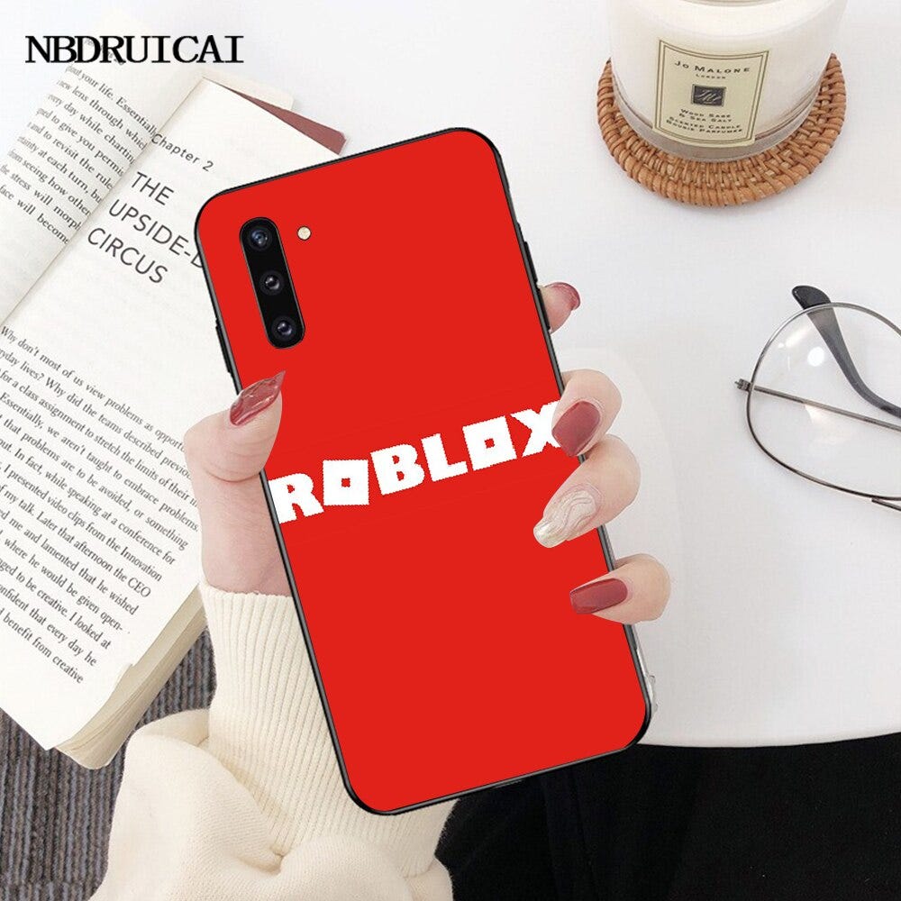 33489190 Nbdruicai Popular Game Roblox Phone Case For Samsung Note 3 4 5 7 8 9 10 Pro M10 20 30 Phones Telecommunications Mobile Phone Accessories - roblox rule number 8
