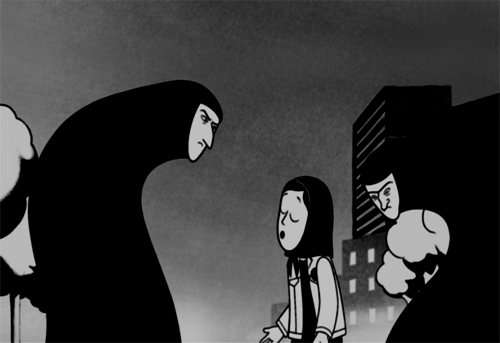 Books on GIF #19 — 'The Complete Persepolis' by Marjane Satrapi