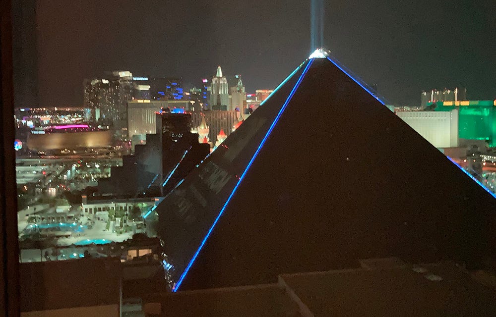 million dollar pyramid vegas