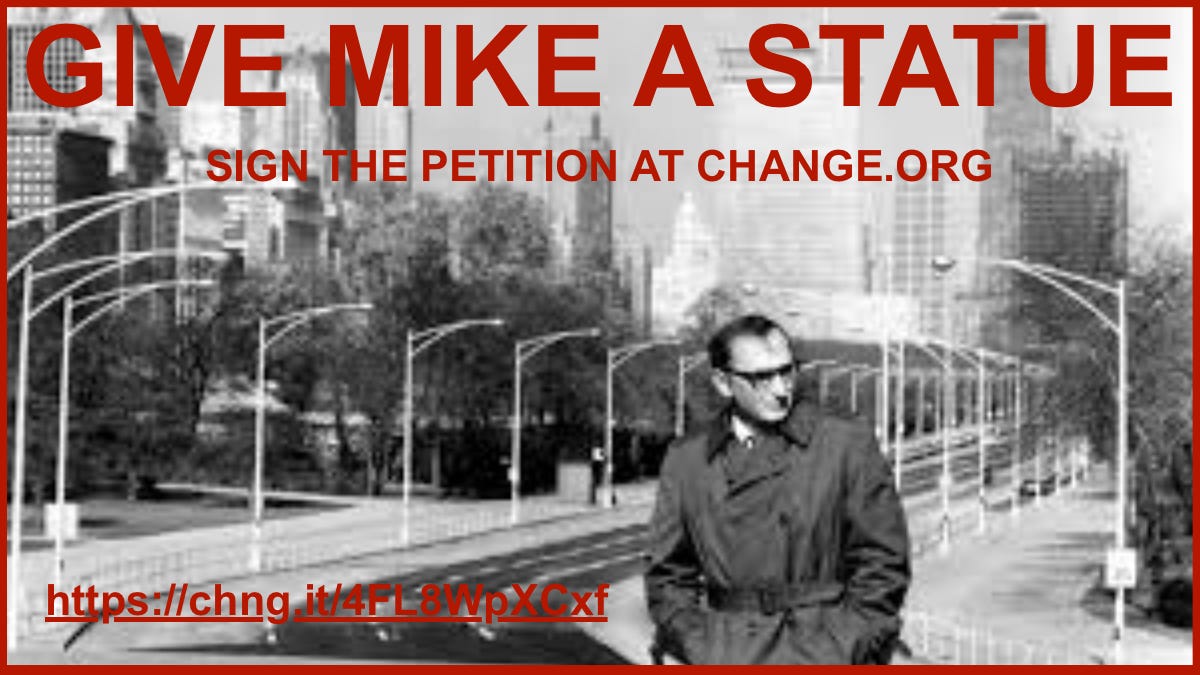 Give Chicago a statue of Mike Royko - by Call me TBD.