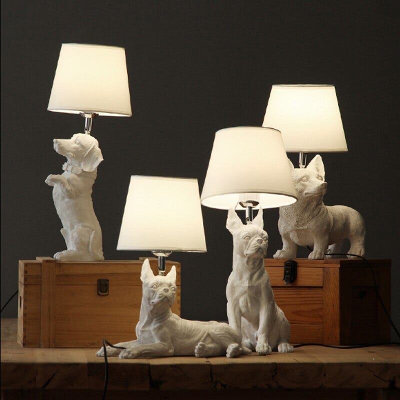 dog bedside lamp