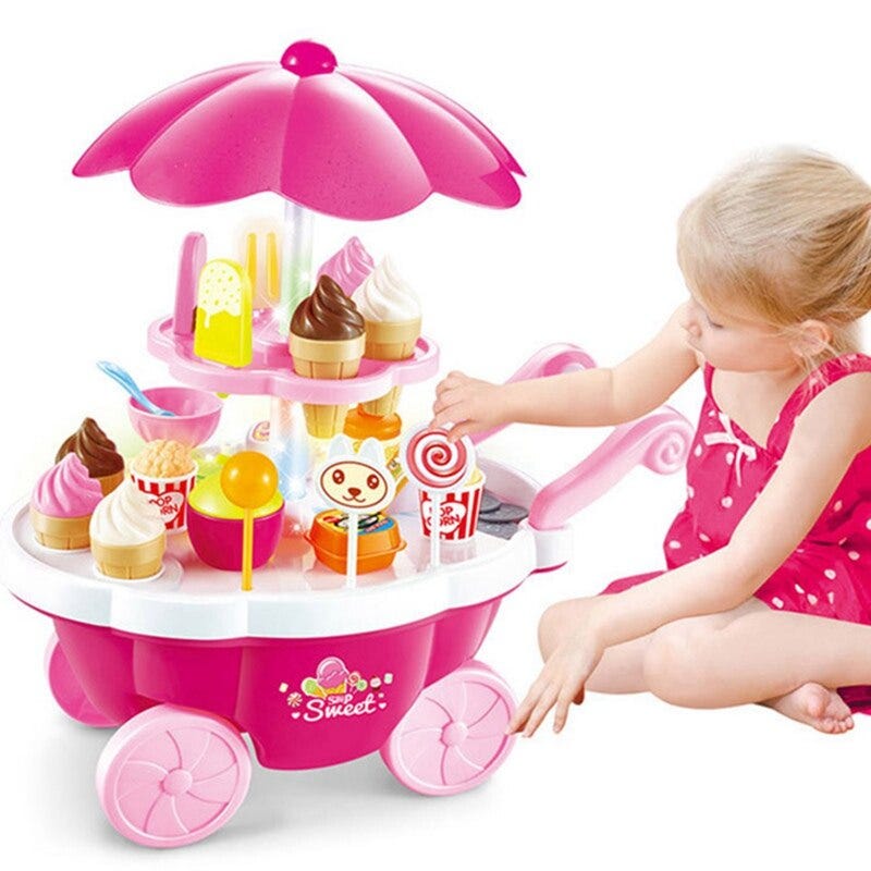 children's ice cream playset