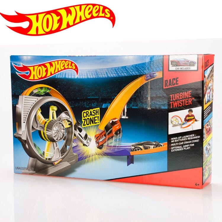 hot wheels metal machines track