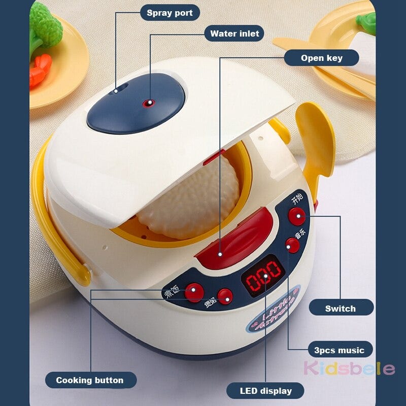 interactive kids kitchen