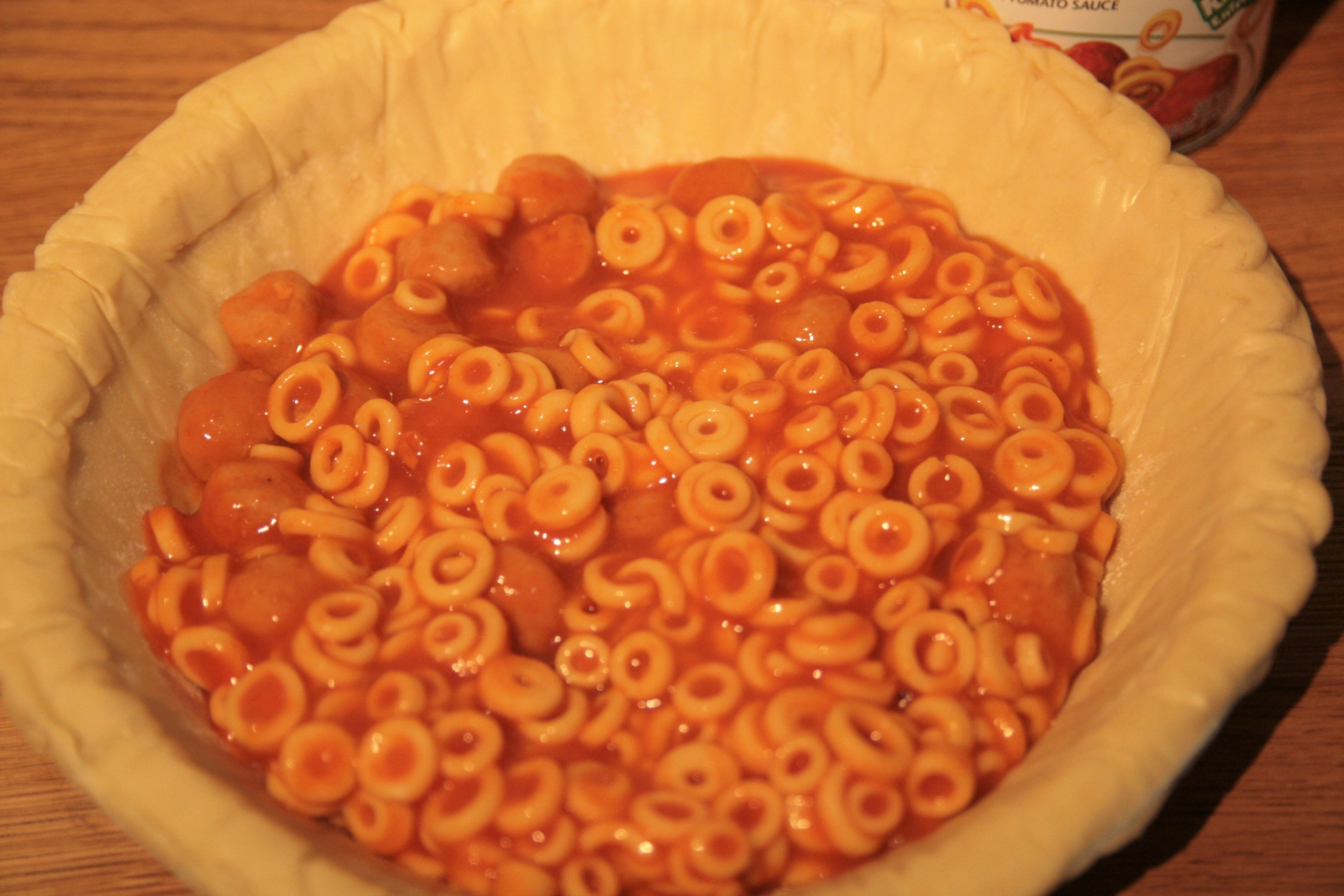 I Made That Viral Spaghettio Pie That Everyone Is Crapping Themselves Over