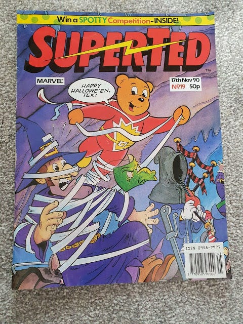 SuperTed Marvel TV Special comic