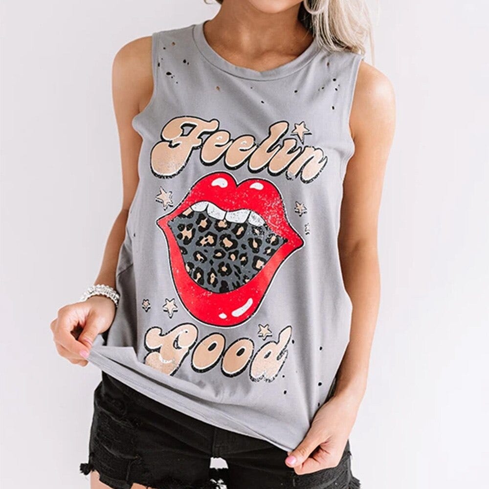 womens summer vest tops