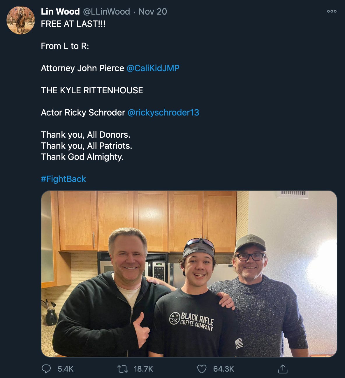 Black Rifle Coffee Company Serves Decaf With Extra Cream And Sugar Re Kyle Rittenhouse En Bloc Press