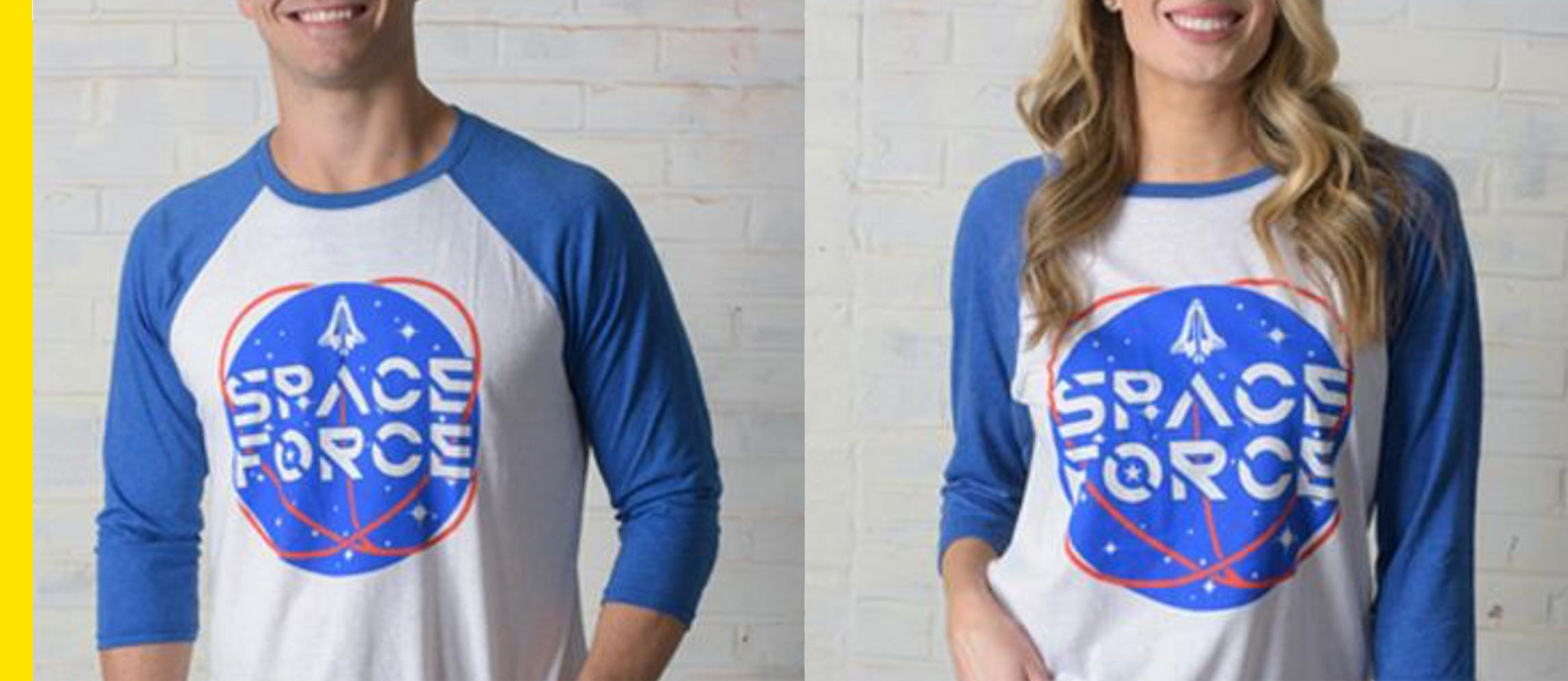 space force baseball shirt