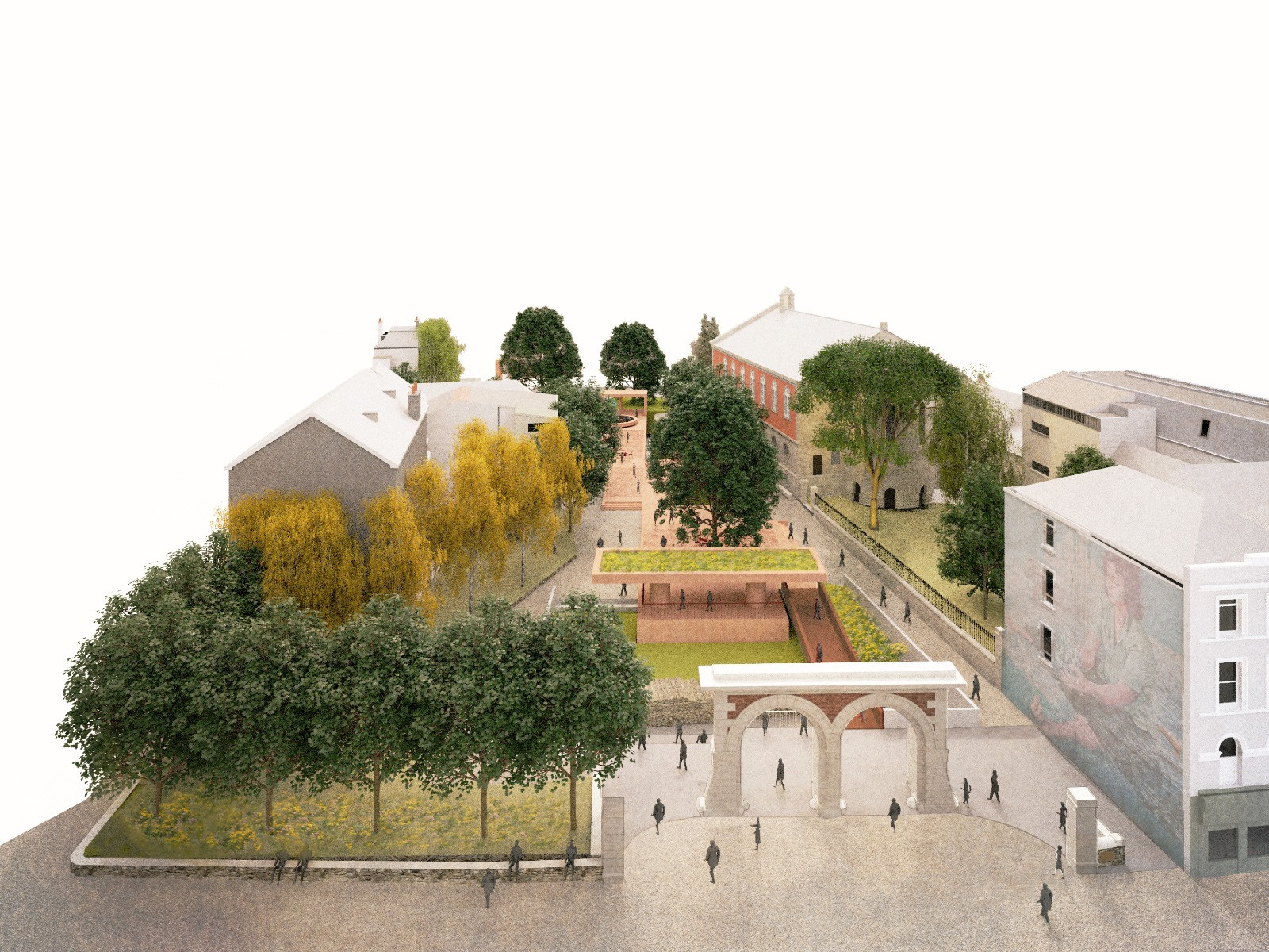 First Look 46m Redesign Of Bishop Lucey Park And Grand Parade By Jj O Donoghue Tripe Drisheen