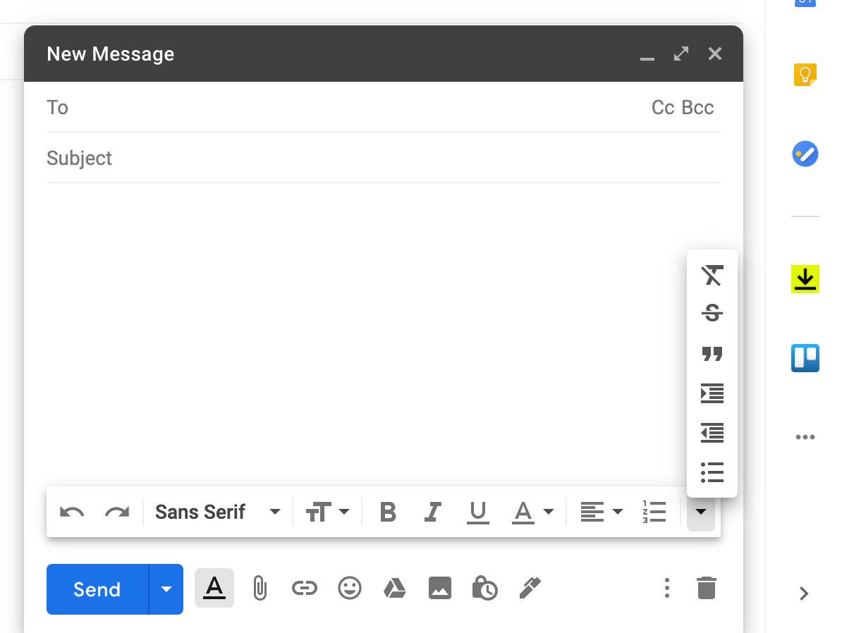 Simplify Gmail v2: Compose - by Michael Leggett