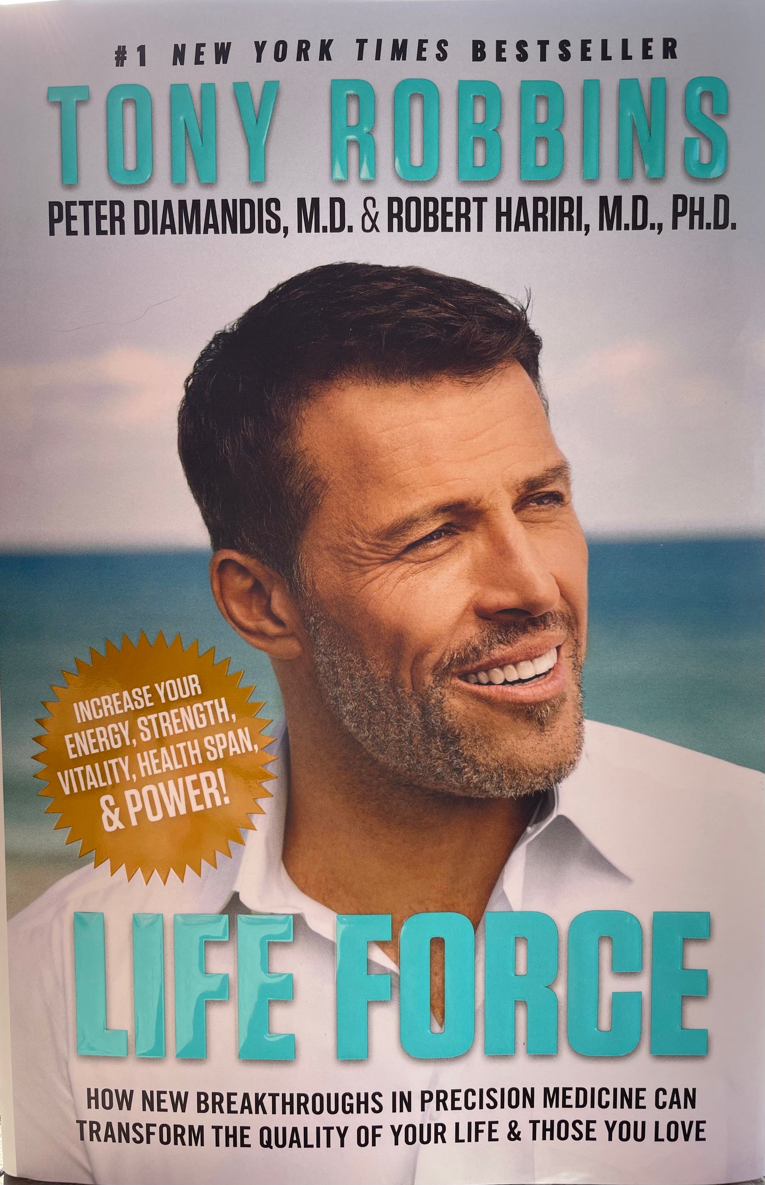 What I've learned so far from Tony Robbins' new book Life Force