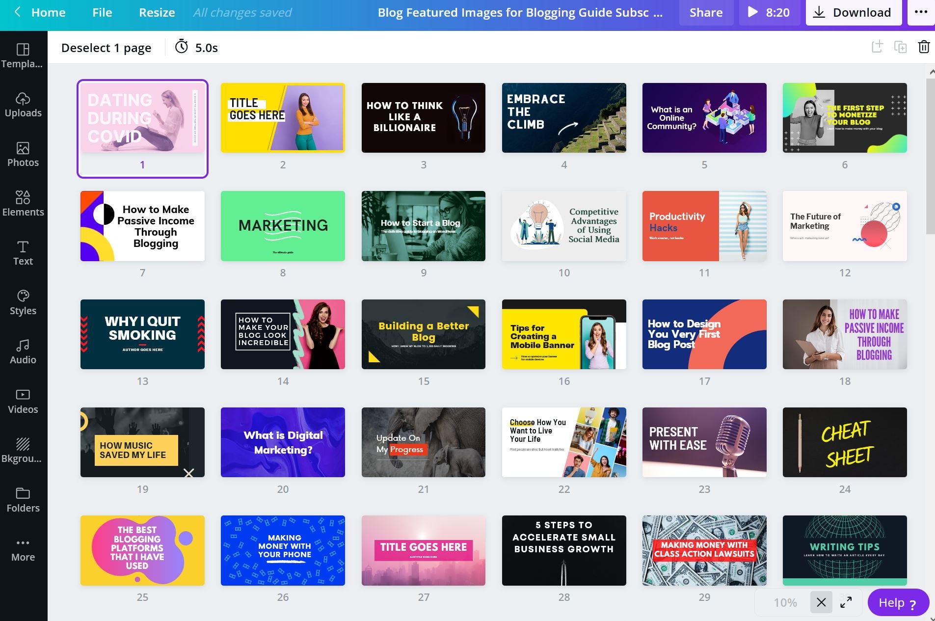  Canva Templates New Blogging Guide Feature 