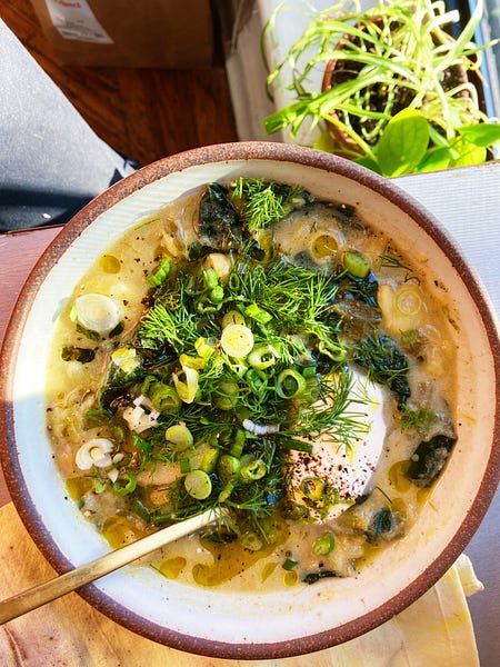 potato leek soup - by Alison Roman picture photo