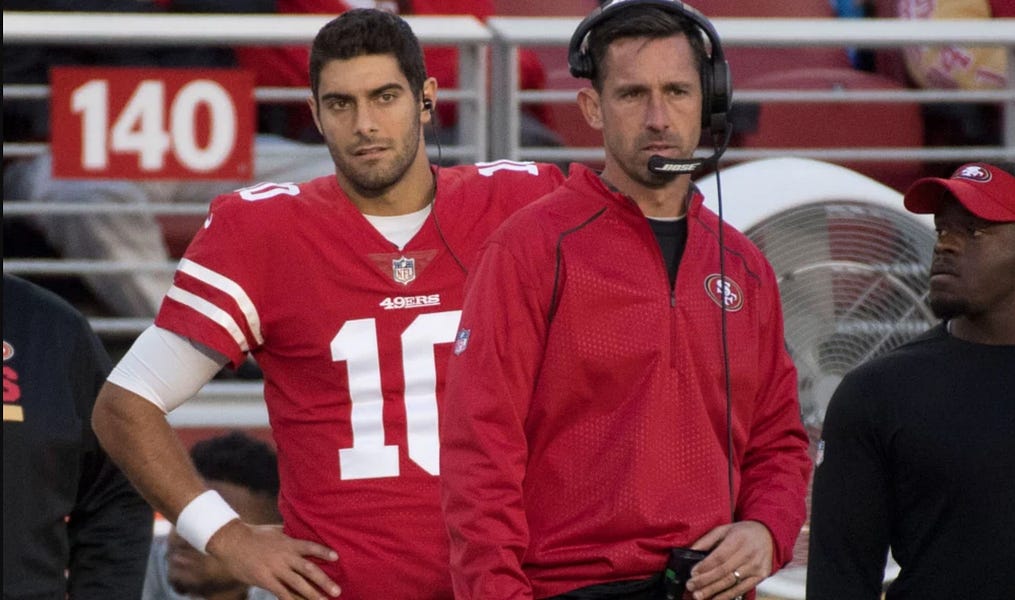 Kyle Shanahan has 'beef' over 2022 49ers hat options