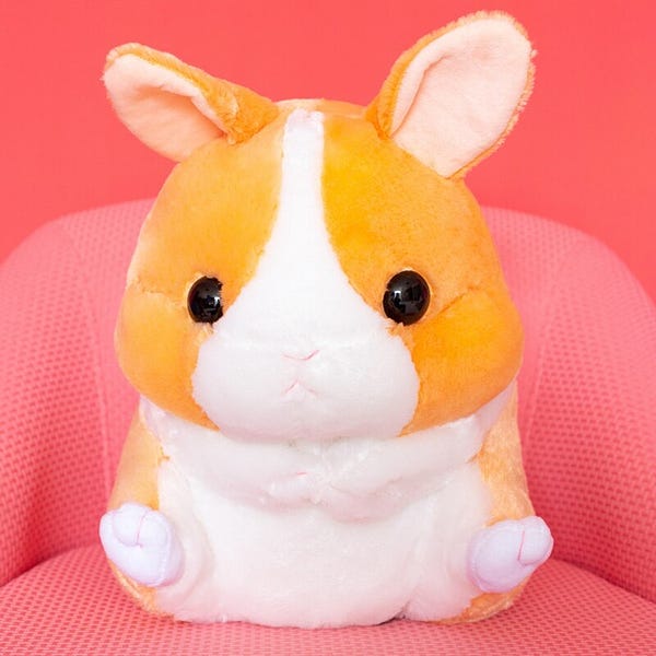 giant hamster plush