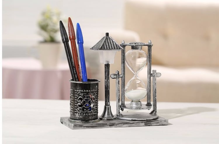 Multipurpose Cute Plastic Pen Container Creative Hexagon Vase Desk Decoration UK