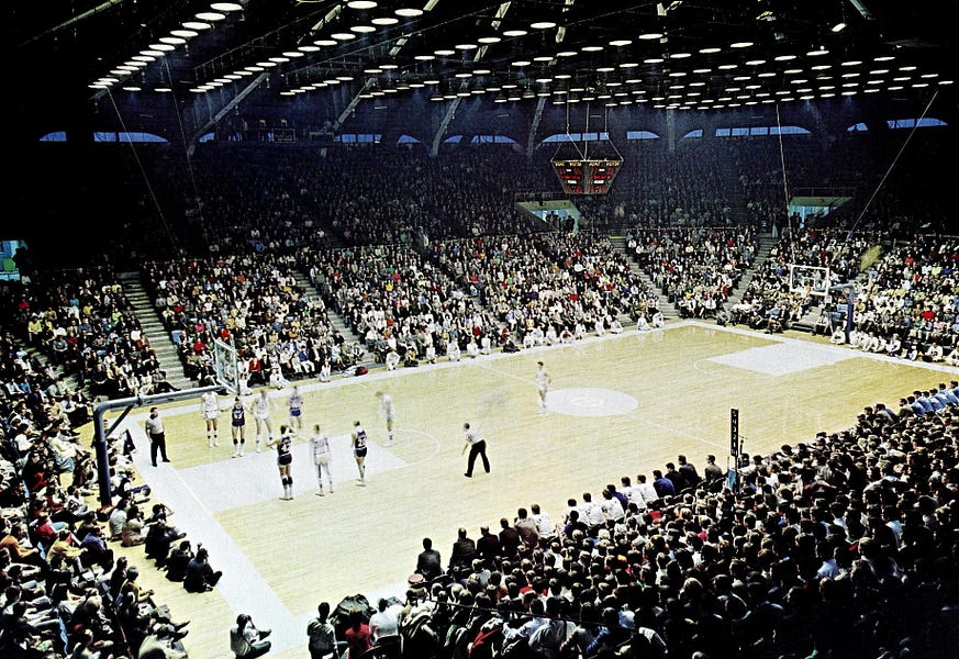 With no fans, why don't the Tar Heels and Wolfpack go play basketball at their retro arenas?