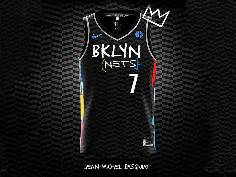 Nike James Harden Brooklyn Nets 13 Black Jean Michel Basquiat