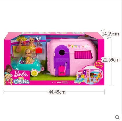 barbie car house