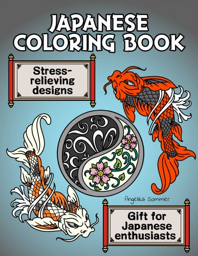 Download Download E B O O K Japanese Coloring Book Download Ebook