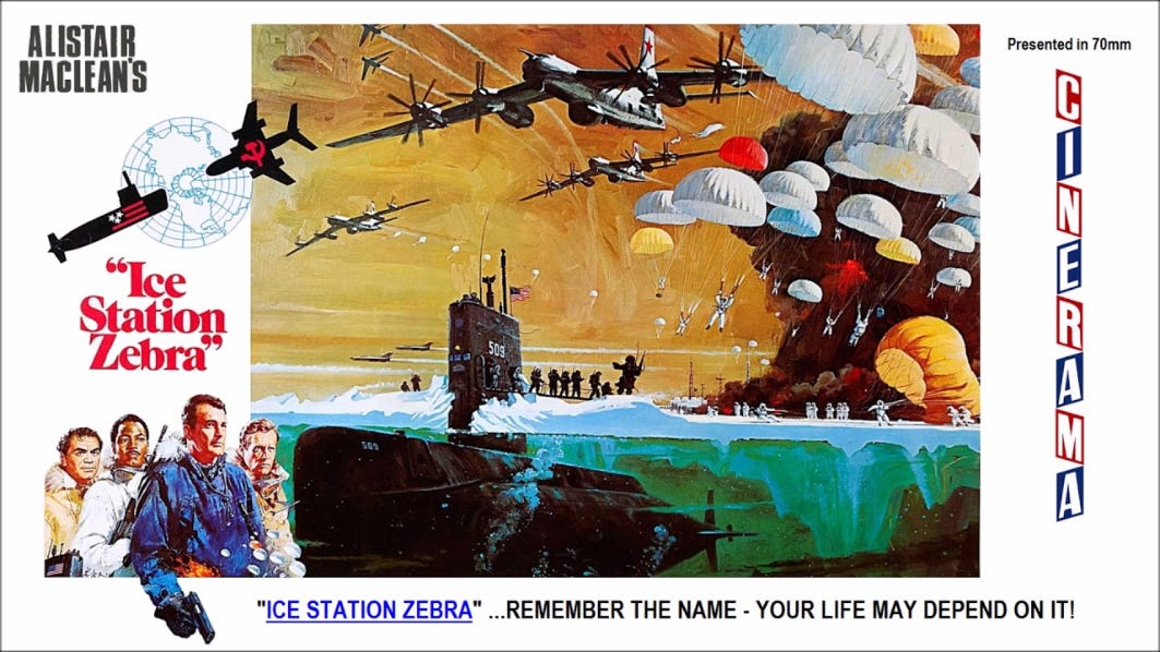 The True Story Of Ice Station Zebra By Looknofurther