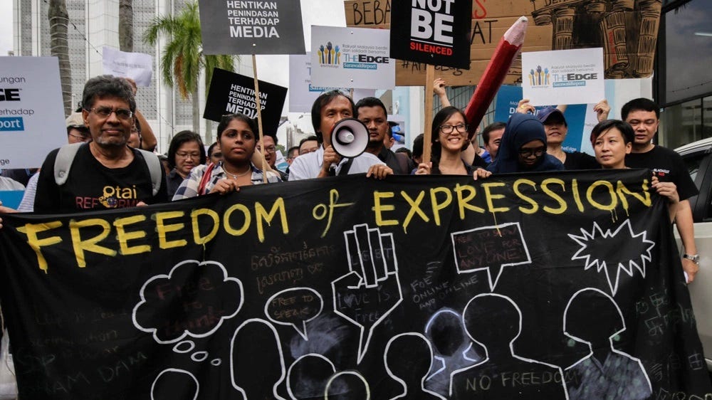 Free Speech Dying In Malaysia Asia Sentinel