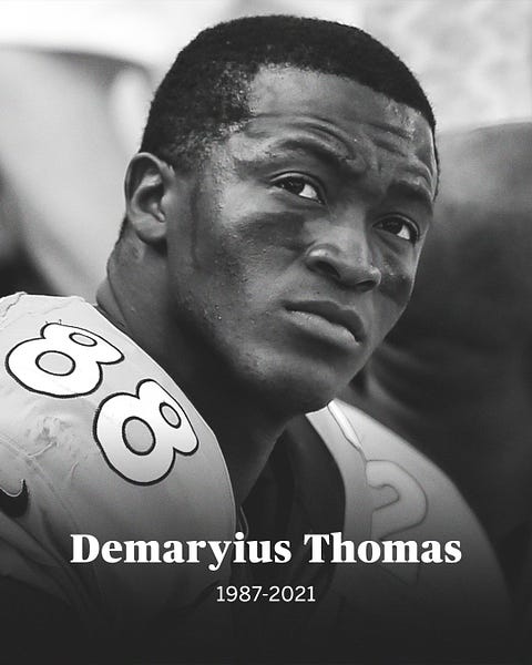 Demaryius Thomas was uniquely talented on the football field