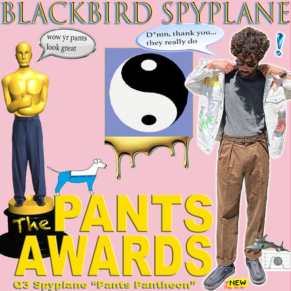 The PANTS Awards - Blackbird Spyplane