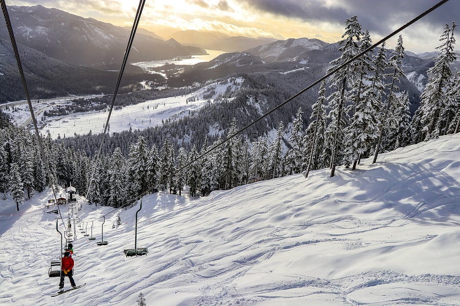 Snoqualmie ski resort top
