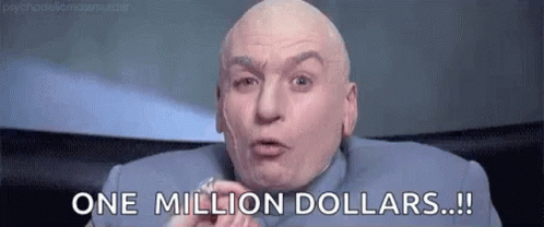 One Million Dollars GIFs | Tenor