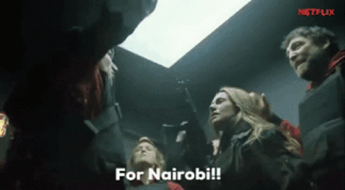 For Nairobi Money Heist GIF - For Nairobi Nairobi Money Heist - Discover &amp;  Share GIFs