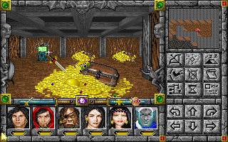 Might and Magic: Darkside of Xeen DOS [World of Xeen] True to legend, you&#x27;ll find a fortune in the Dragons&#x27; lair.