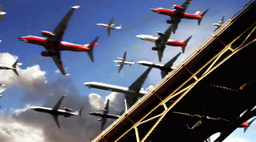 Flights GIF - Airplane Flights Travelling - Discover &amp; Share GIFs