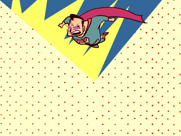 wonder woman superman GIF by Forrest Norris