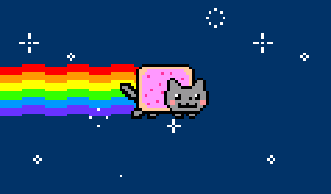 Nyan Cat HD GIF by MinecraftRulz2017 on DeviantArt