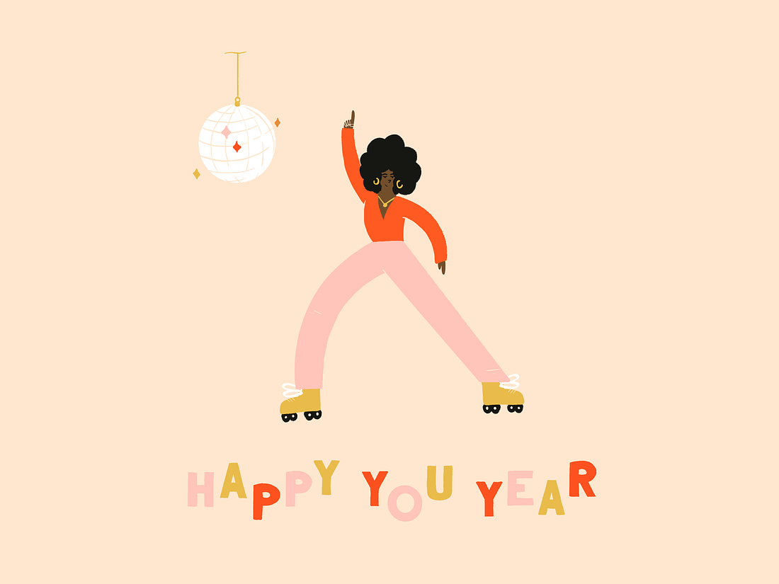 Happy You Year Dancing GIF