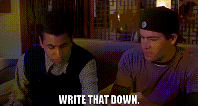 YARN | Write that down. | Van Wilder (2002) | Video gifs by quotes |  69a73155 | 紗