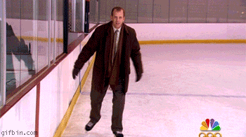 skating the office GIF