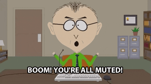 Mr Mackey Shut Up GIF by South Park
