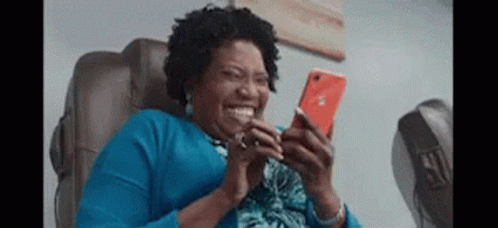 Smiling Laughing GIF - Smiling Laughing Phone - Discover ...