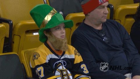 boston bruins leprechaun GIF by NHL