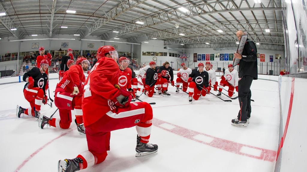 Red Wings release 2019 Training Camp roster and daily schedule